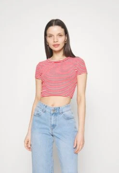 2 Pack - T-Shirt Basic - Red/White/Dark Blue -Even-Odd Winkel 01b957816fe5496c9f62a83d1156c15e