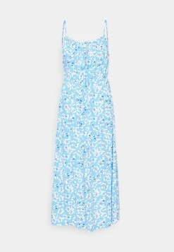 Midi Summer Dress- Jurk - Blue/White 10 Midi Summer Dress- Jurk - Blue/White -Even-Odd Winkel 04683087195c4324829d4e07033bffe6