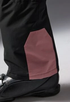 SKI PANTS WITH ADJUSTABLE BELT - Skibroek - Black/light Pink -Even-Odd Winkel 05686fa971414b878a1832d4160054fa