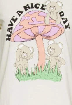Even&Odd Hattie Mushroom Teddy - T-Shirt Print - Off-White -Even-Odd Winkel 08742526c04a478291bd8dcc89e2b601