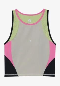 SPORTS VEST WITH CONTRAST PANELS - Top - Multi-coloured -Even-Odd Winkel 0aeb144e231640c7894713337b64a590