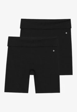 2 PACK HIGH WAIST CYCLING SHORTS WITH FOLDED WAISTBAND - Shorts - Black -Even-Odd Winkel 0d34ce15bced480a83053b0c7b8221ba