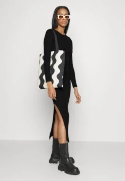 Column Maxi Dress- Maxi-Jurk - Black 12 Column Maxi Dress- Maxi-Jurk - Black -Even-Odd Winkel 1189fb2f2e3a4695a39b8a3091f52f56