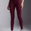 QUICK DRY FULL LENGTH HIGH RISE LEGGING - Tights - Bordeaux -Even-Odd Winkel 1410e3631d224aada075ca6e72c1124f