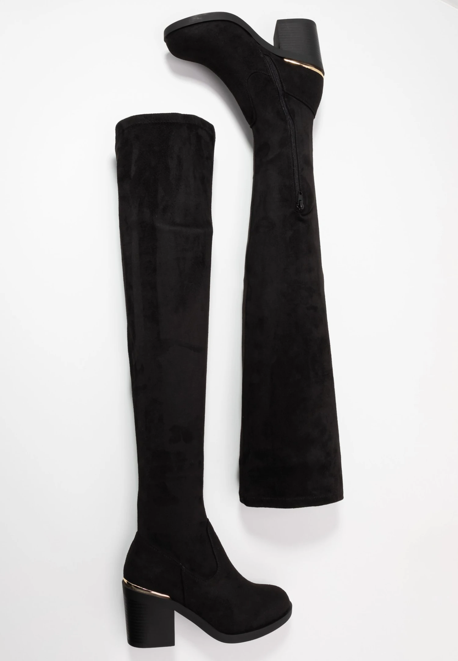 Overknee Laarzen - Black 6 Overknee Laarzen - Black - Afbeelding 4