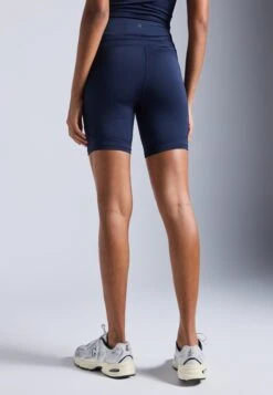 ESSENTIAL HIGH RISE CYCLING SHORTS WITH SIDE POCKETS - Tights - Dark Blue -Even-Odd Winkel 15edccf28d934bbb9baf72ca9f19dde0