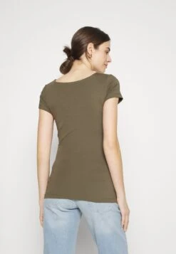2Pack - T-Shirt Basic - Khaki/Dark Blue -Even-Odd Winkel 16165a5dcbb04e74a9ae80ec4372615a