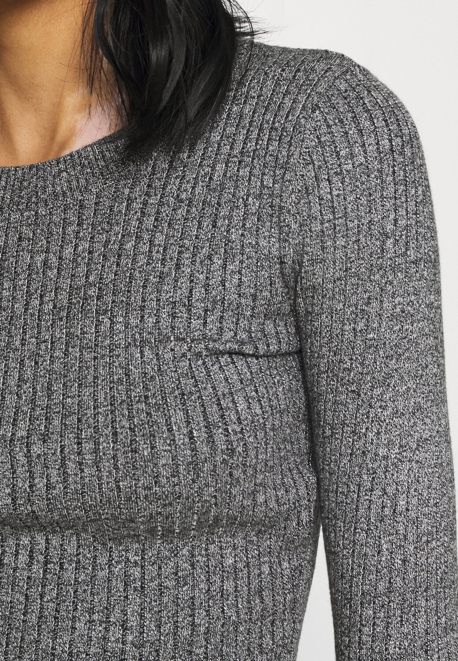 Even&Odd 2 Pack - Trui - Mottled Grey 9 Even&Odd 2 Pack - Trui - Mottled Grey - Afbeelding 7