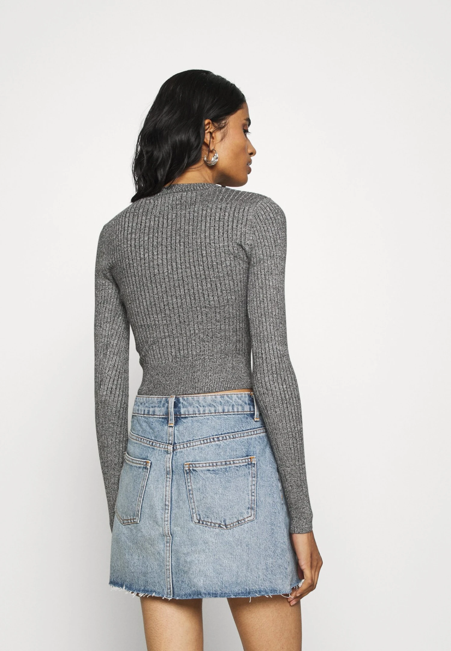 Even&Odd 2 Pack - Trui - Mottled Grey 6 Even&Odd 2 Pack - Trui - Mottled Grey - Afbeelding 4