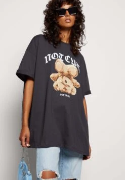 Even&Odd T-Shirt Print - Anthracite -Even-Odd Winkel 1d3f99b8238044488d178feeed7a3bbd