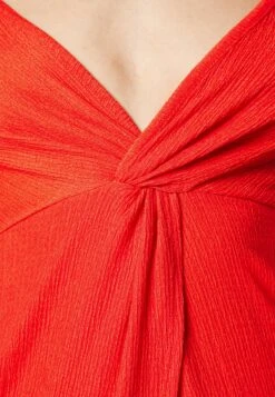 Even&Odd Eo-Ss23-C144-Sj / Strappy V Neck Knot Front Waist Midi Dress / 302 - Red - Jurk - Red -Even-Odd Winkel 208646e34dab49ebaf11374852c9f929