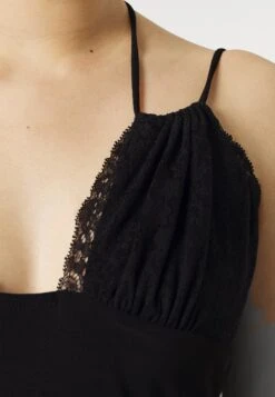 Strappy Lace Insert Open Neckline Mini Bodycon Dress - Cocktailjurk - Black -Even-Odd Winkel 2382b38ff9ed4632b08853cac1187bbe