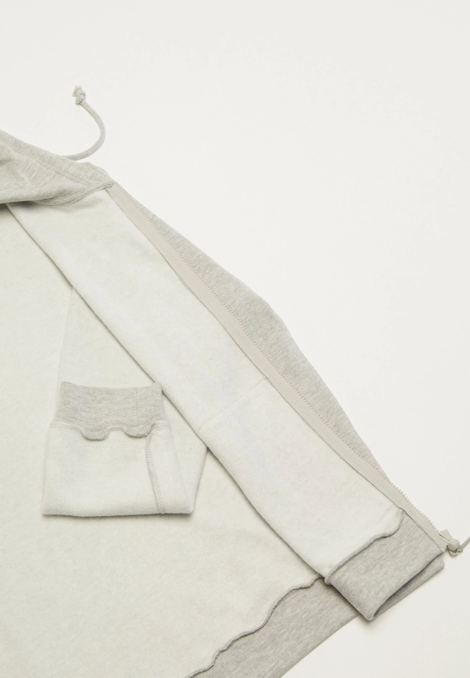 Even&Odd Sweater Met Rits - Mottled Grey 13 Even&Odd Sweater Met Rits - Mottled Grey - Afbeelding 11