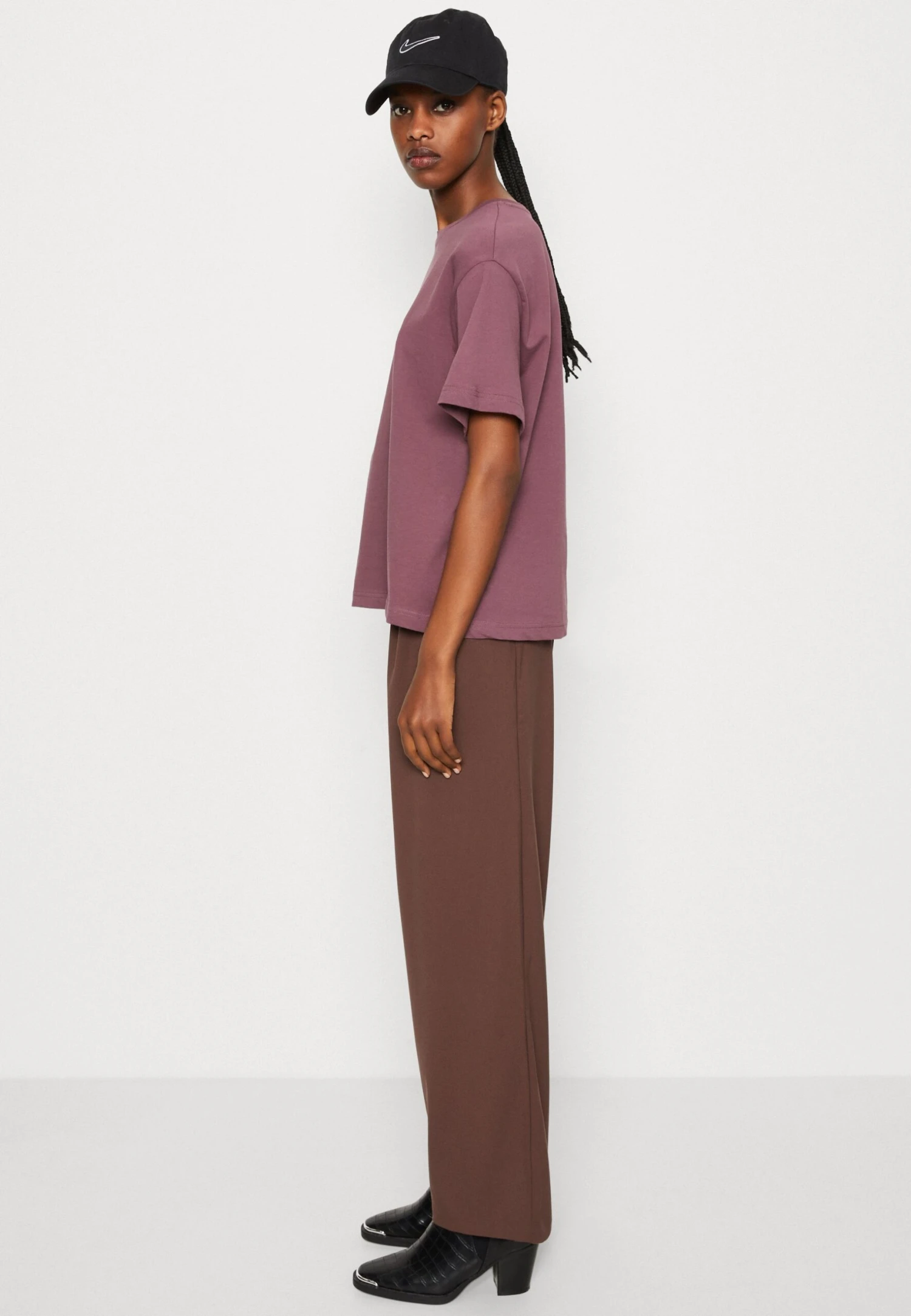 Even&Odd T-Shirt Print - Brown 6 Even&Odd T-Shirt Print - Brown - Afbeelding 4