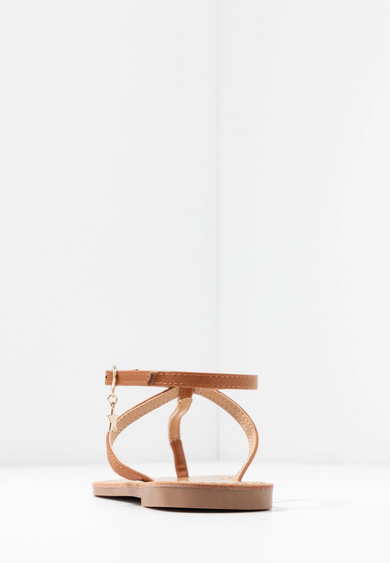 Even&Odd Teensandalen - Cognac 8 Even&Odd Teensandalen - Cognac - Afbeelding 6