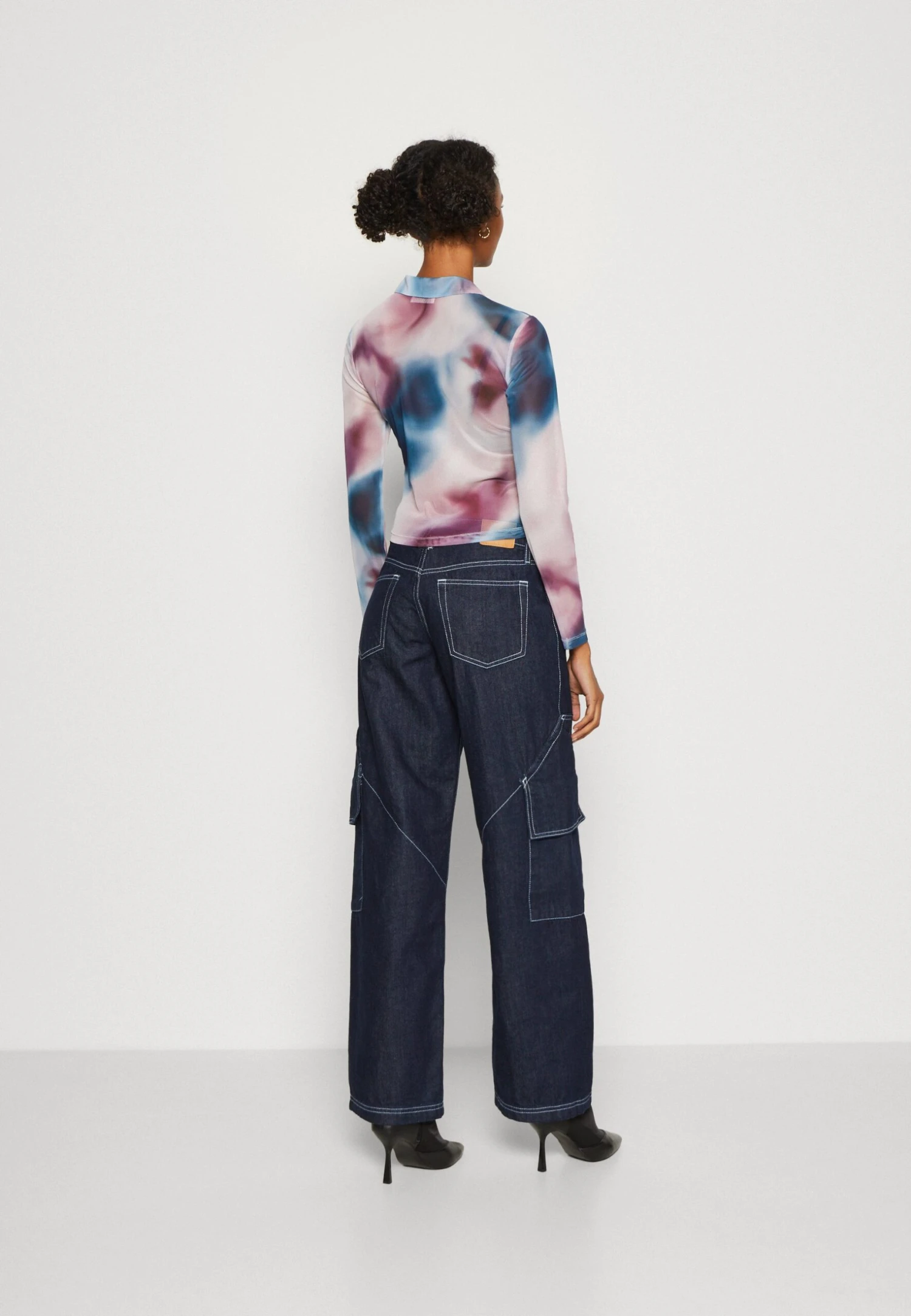 Even&Odd Overhemdblouse - Multi-Coloured 5 Even&Odd Overhemdblouse - Multi-Coloured - Afbeelding 3