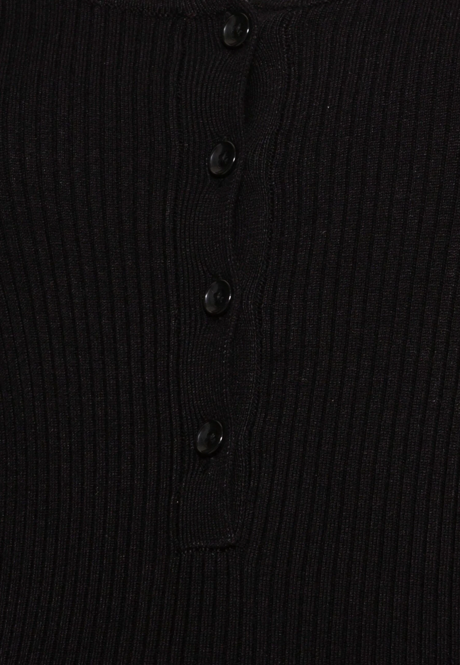 Nursing Button Placket - Trui - Black 5 Nursing Button Placket - Trui - Black - Afbeelding 3