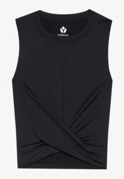 CROPPED SLEEVELESS TOP WITH WRAP FRONT - Top - Beige 13 CROPPED SLEEVELESS TOP WITH WRAP FRONT - Top - Beige -Even-Odd Winkel 2e74011985904f0f95198d090f39f9b7