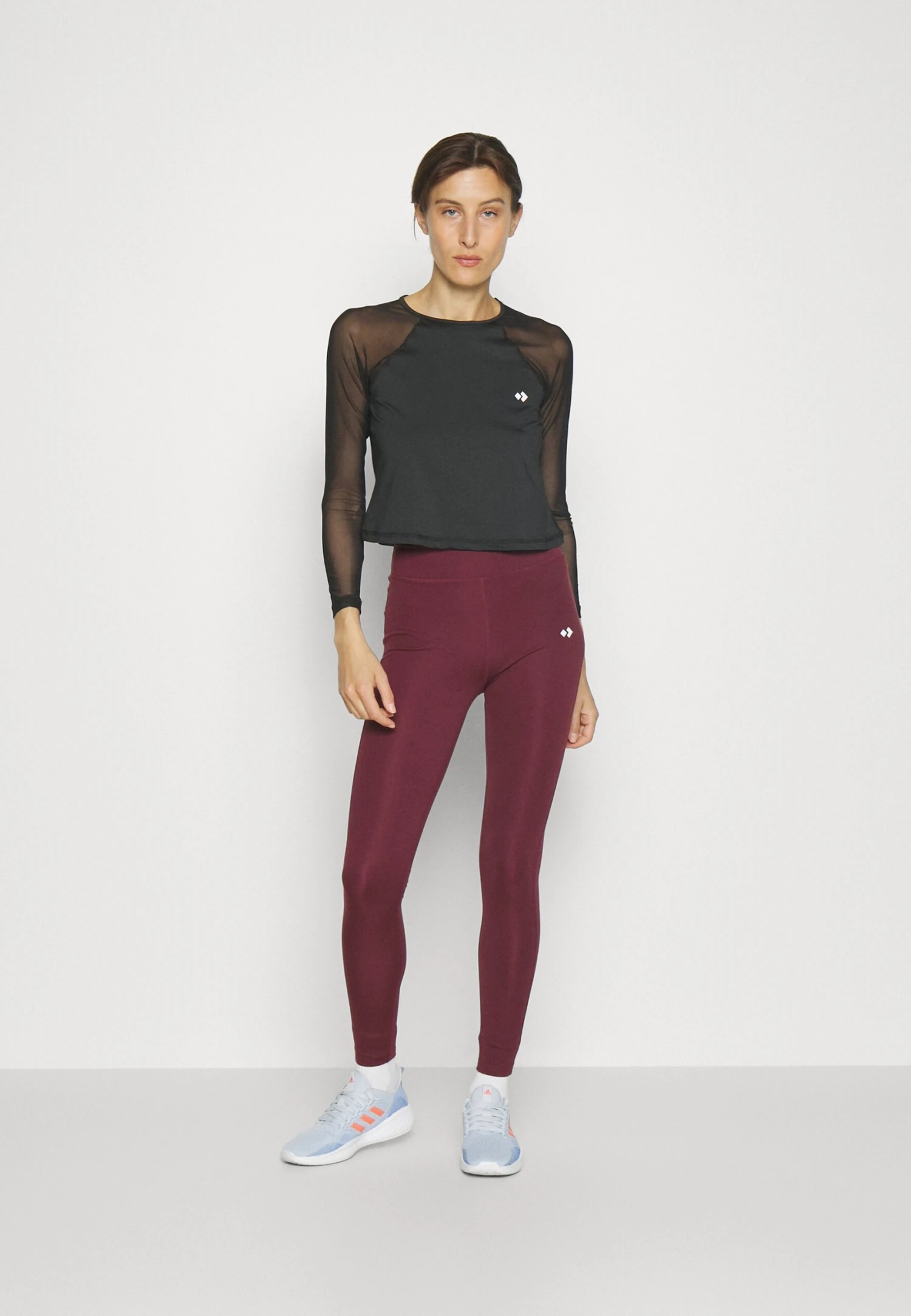 Legging - Bordeaux 4 Legging - Bordeaux - Afbeelding 2