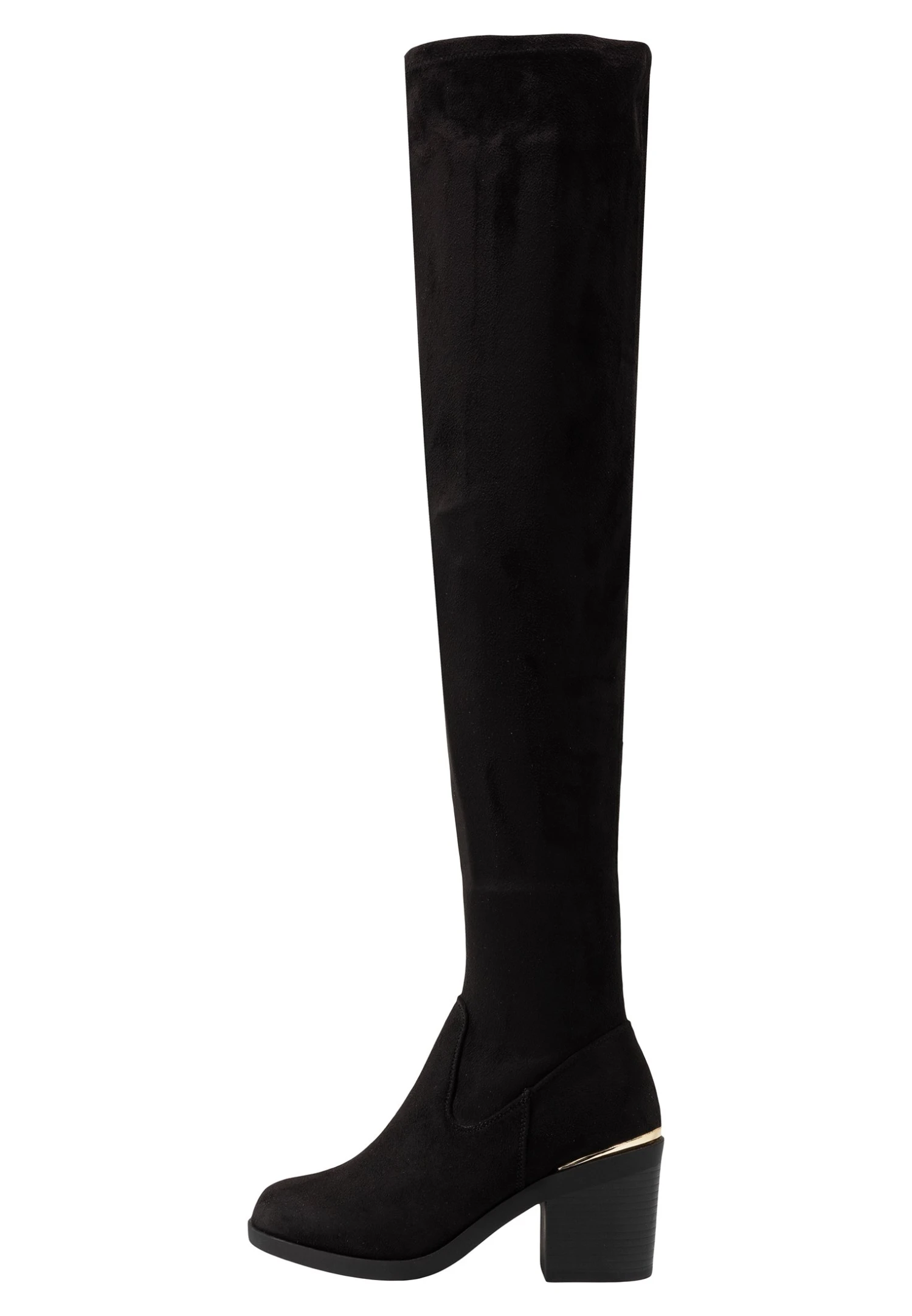 Overknee Laarzen - Black 4 Overknee Laarzen - Black - Afbeelding 2