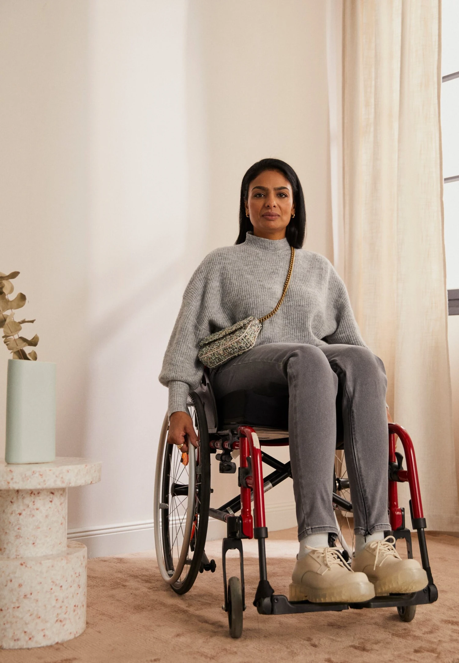 Even&Odd Jeans Skinny Fit - Grey Denim 4 Even&Odd Jeans Skinny Fit - Grey Denim - Afbeelding 2