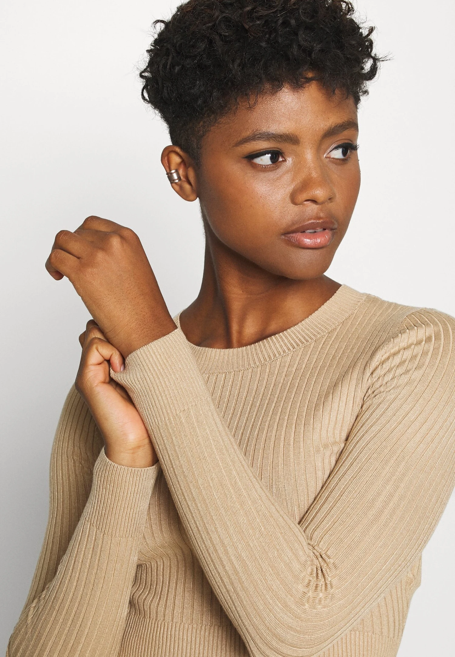 Even&Odd 2 Pack - Trui - Black/Sand 8 Even&Odd 2 Pack - Trui - Black/Sand - Afbeelding 6