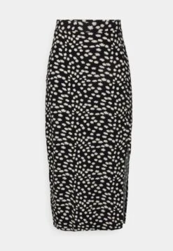 Midi Straight High Skirt - Kokerrok - Black/White -Even-Odd Winkel 363ee1e2002a4dabbfc9a76531e3609c