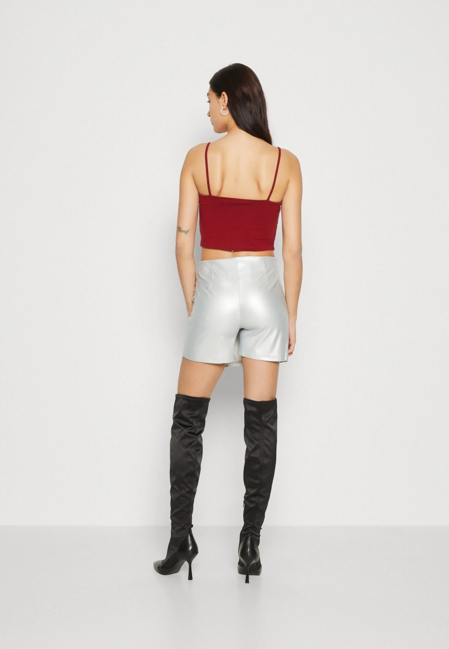 Even&Odd Shorts - Silver 5 Even&Odd Shorts - Silver - Afbeelding 3