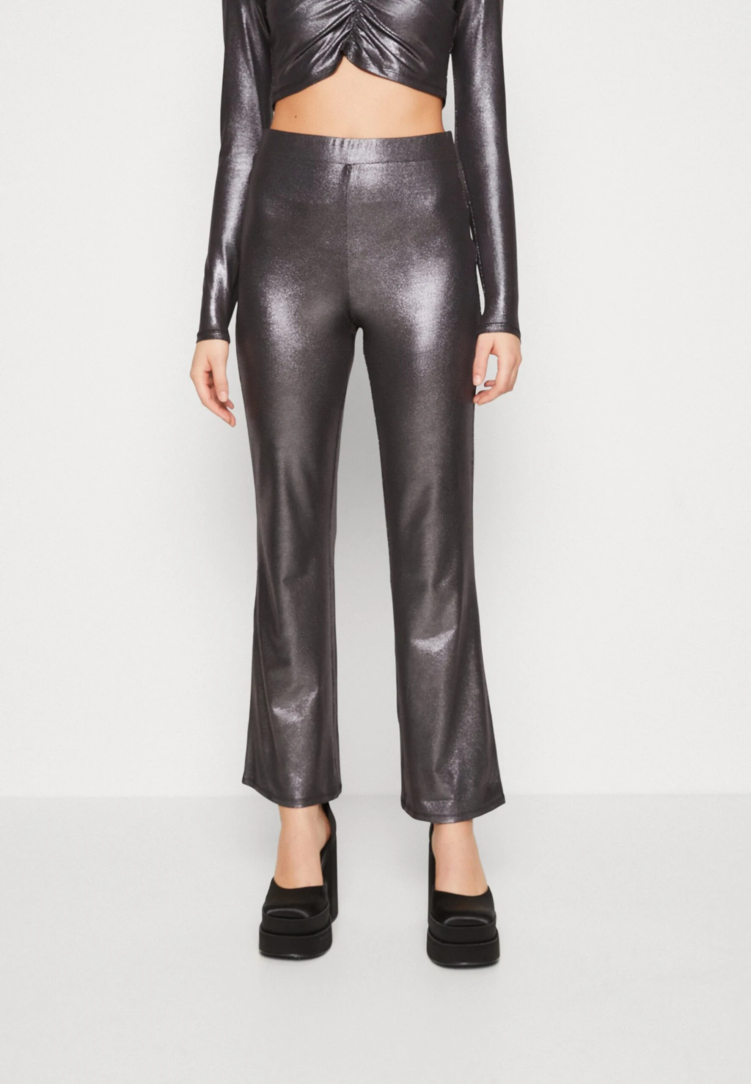 Even&Odd Broek - Black/Silver 3 Even&Odd Broek - Black/Silver