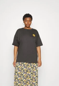 T-Shirt Print - Anthrazit -Even-Odd Winkel 3bfdcb55641943b8945267774924e6ba