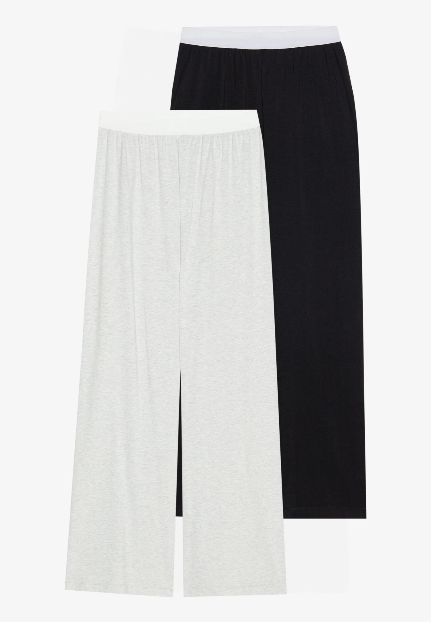 Even&Odd 2 PACK - Pyjamabroek - Black/light Grey 6 Even&Odd 2 PACK - Pyjamabroek - Black/light Grey - Afbeelding 4