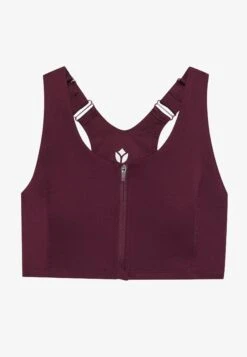 MEDIUM SUPPORT BRA WITH ZIP UP FRONT & ADJUSTABLE STRAPS - Sport-bh Met Medium Support - Blue -Even-Odd Winkel 4113ed086c1745a9b96b2e397580454b