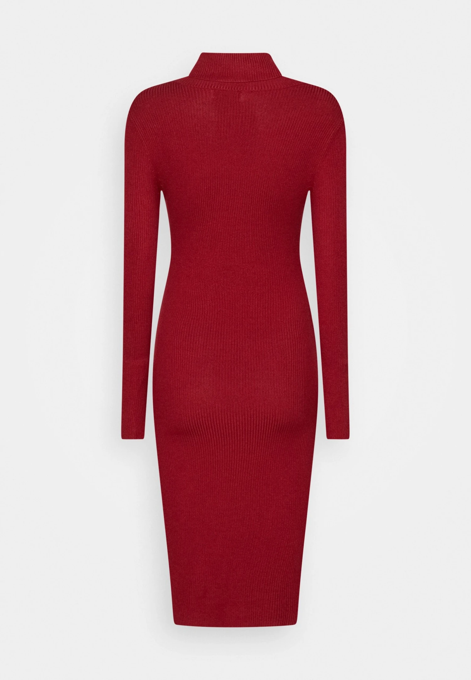 Even&Odd Gebreide Jurk - Bordeaux 4 Even&Odd Gebreide Jurk - Bordeaux - Afbeelding 2