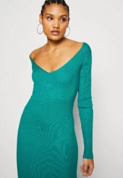 Even&Odd V Ausschnitt Midi Bodycon Strickkleid - Etui-Jurk - Green 11 Even&Odd V Ausschnitt Midi Bodycon Strickkleid - Etui-Jurk - Green -Even-Odd Winkel 41d4a7fb0b9c45aabe5b05c724042bd2
