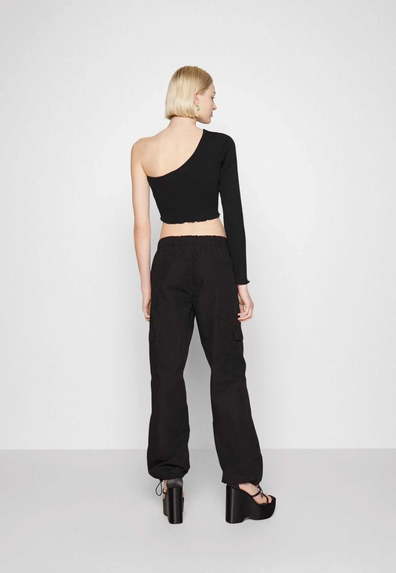 Even&Odd Cargobroek - Black 5 Even&Odd Cargobroek - Black - Afbeelding 3