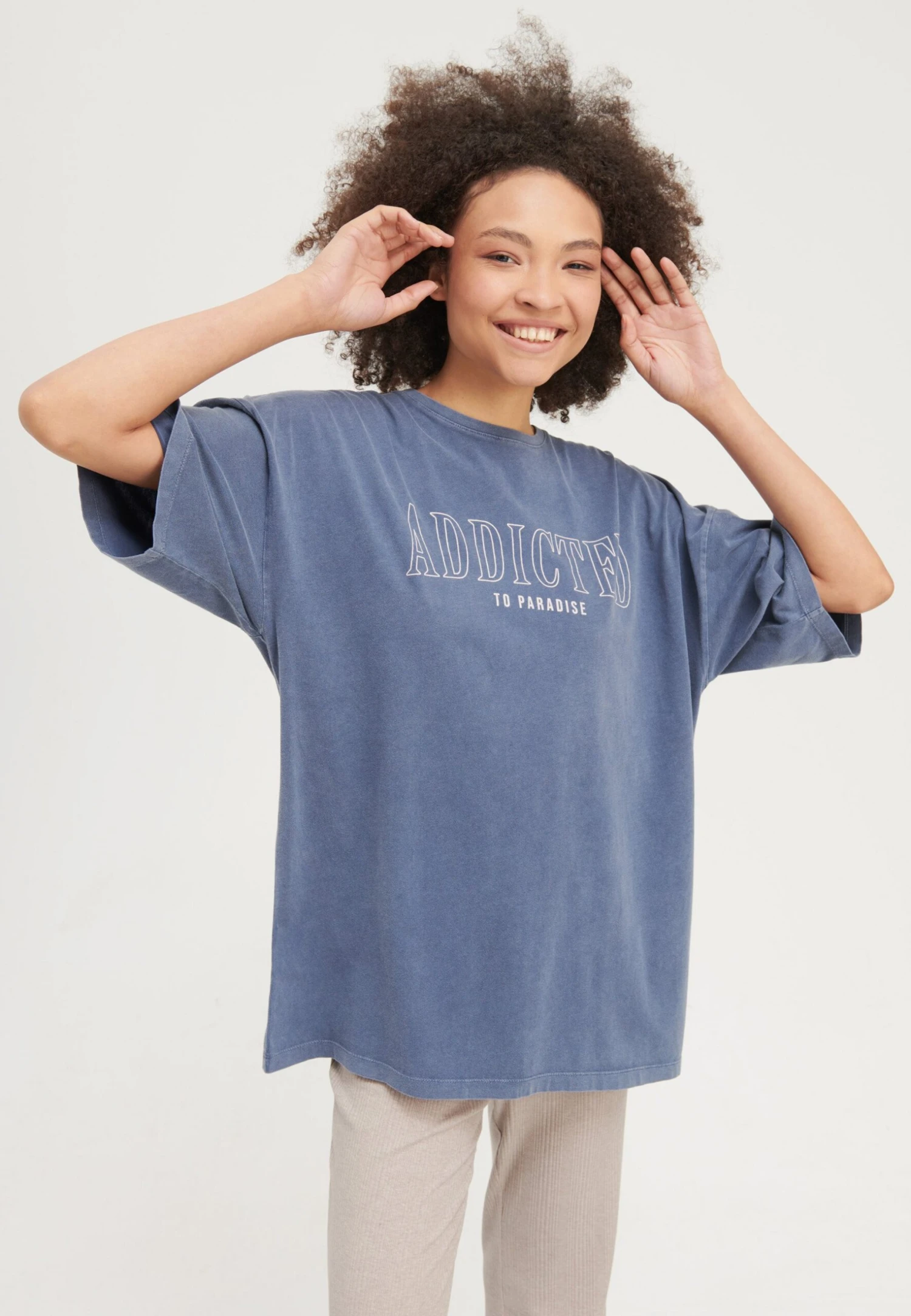 Even&Odd T-Shirt Print - Dark Blue 3 Even&Odd T-Shirt Print - Dark Blue