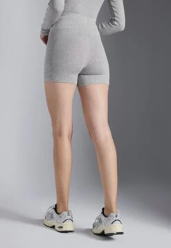 HIGH RISE BOOTY SHORTS - Legging - Mottled Light Grey -Even-Odd Winkel 4e42c0b3dde343aaaf2d97b137e710a4