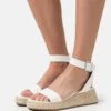 Even&Odd Sandalen Met Plateauzool - White -Even-Odd Winkel 4ec32fc3cb254443b51f65a323261c6b