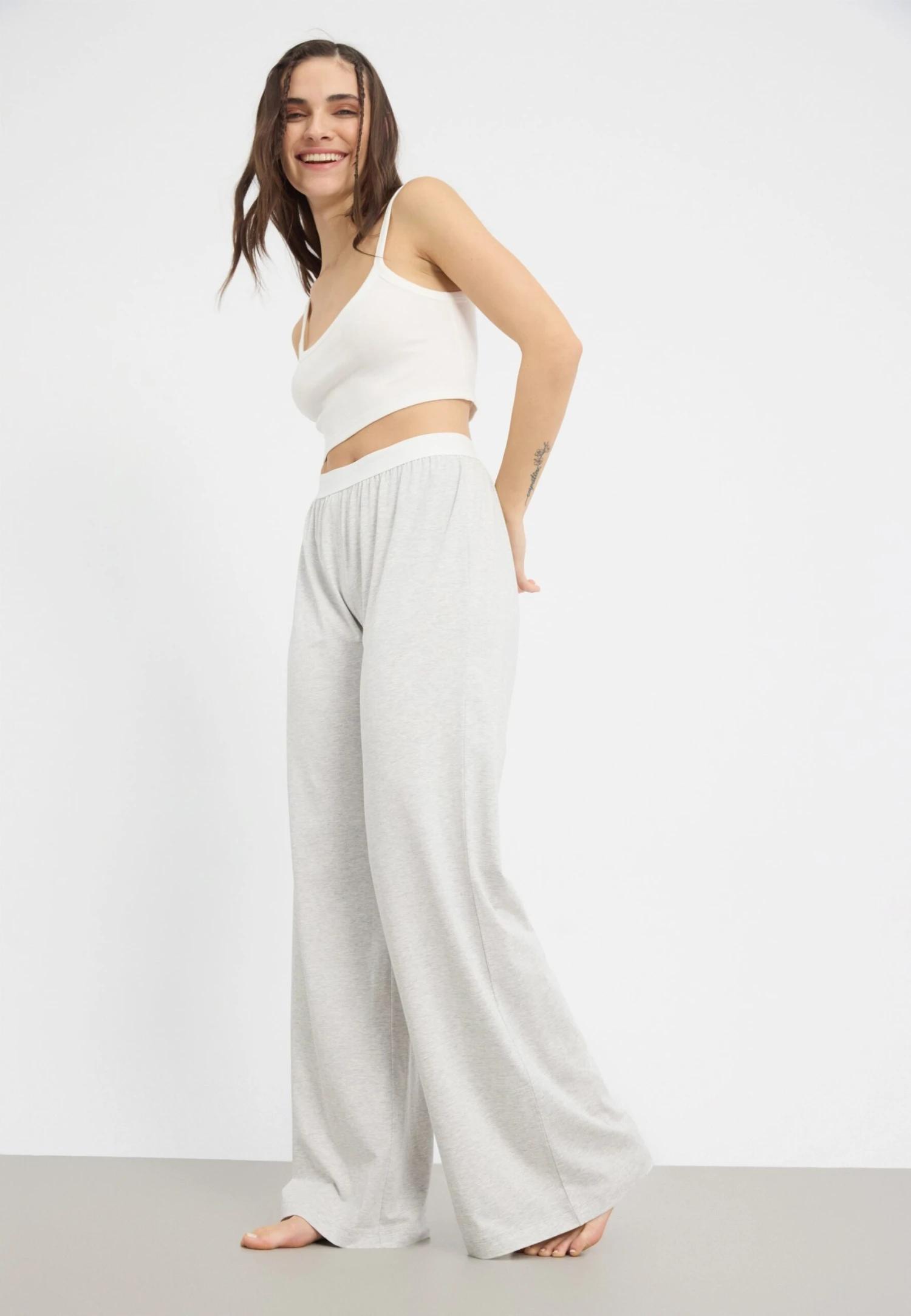 Even&Odd 2 PACK - Pyjamabroek - Black/light Grey 3 Even&Odd 2 PACK - Pyjamabroek - Black/light Grey