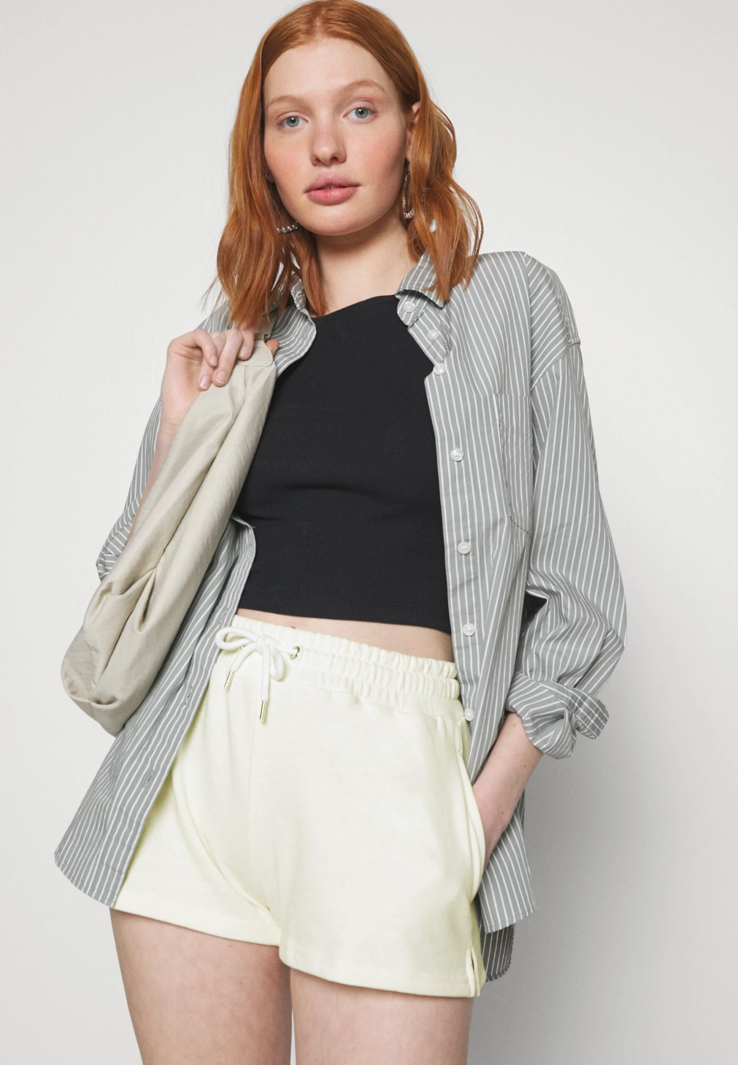 Even&Odd 2 Pack - Shorts - Off White/Orange 7 Even&Odd 2 Pack - Shorts - Off White/Orange - Afbeelding 5