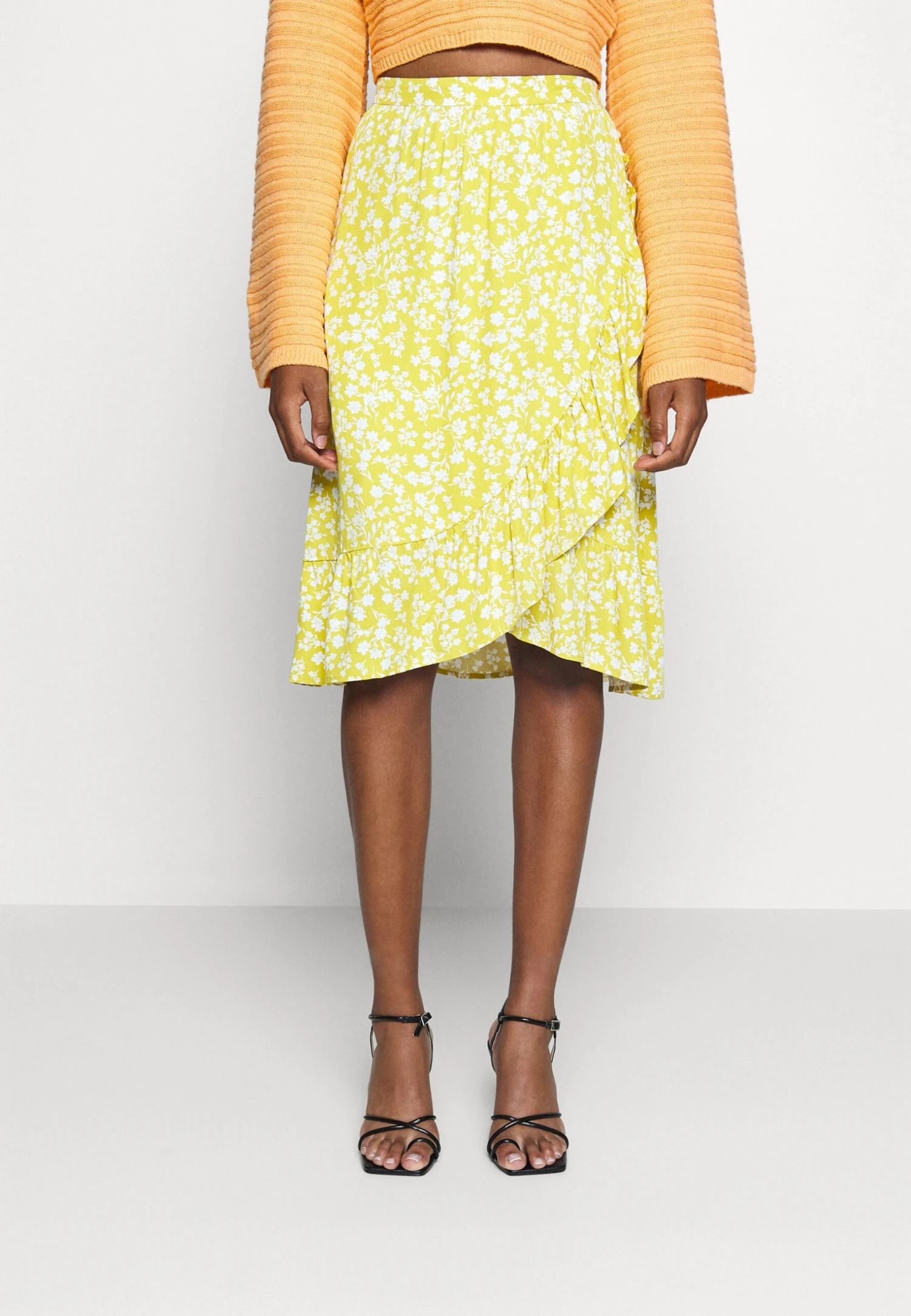 Even&Odd A-Lijn Rok - Light Green/White 3 Even&Odd A-Lijn Rok - Light Green/White