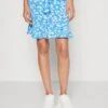 Even&Odd Mini Skirt With Volant - A-Lijn Rok - Light Blue/White -Even-Odd Winkel 552dffaafaa241e2ac080ab204c5874b