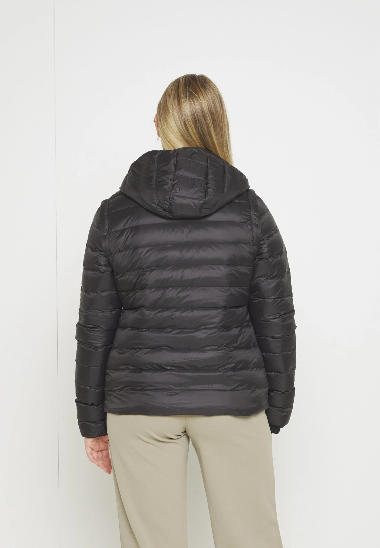 Even&Odd Gewatteerde Jas - Black 6 Even&Odd Gewatteerde Jas - Black - Afbeelding 4