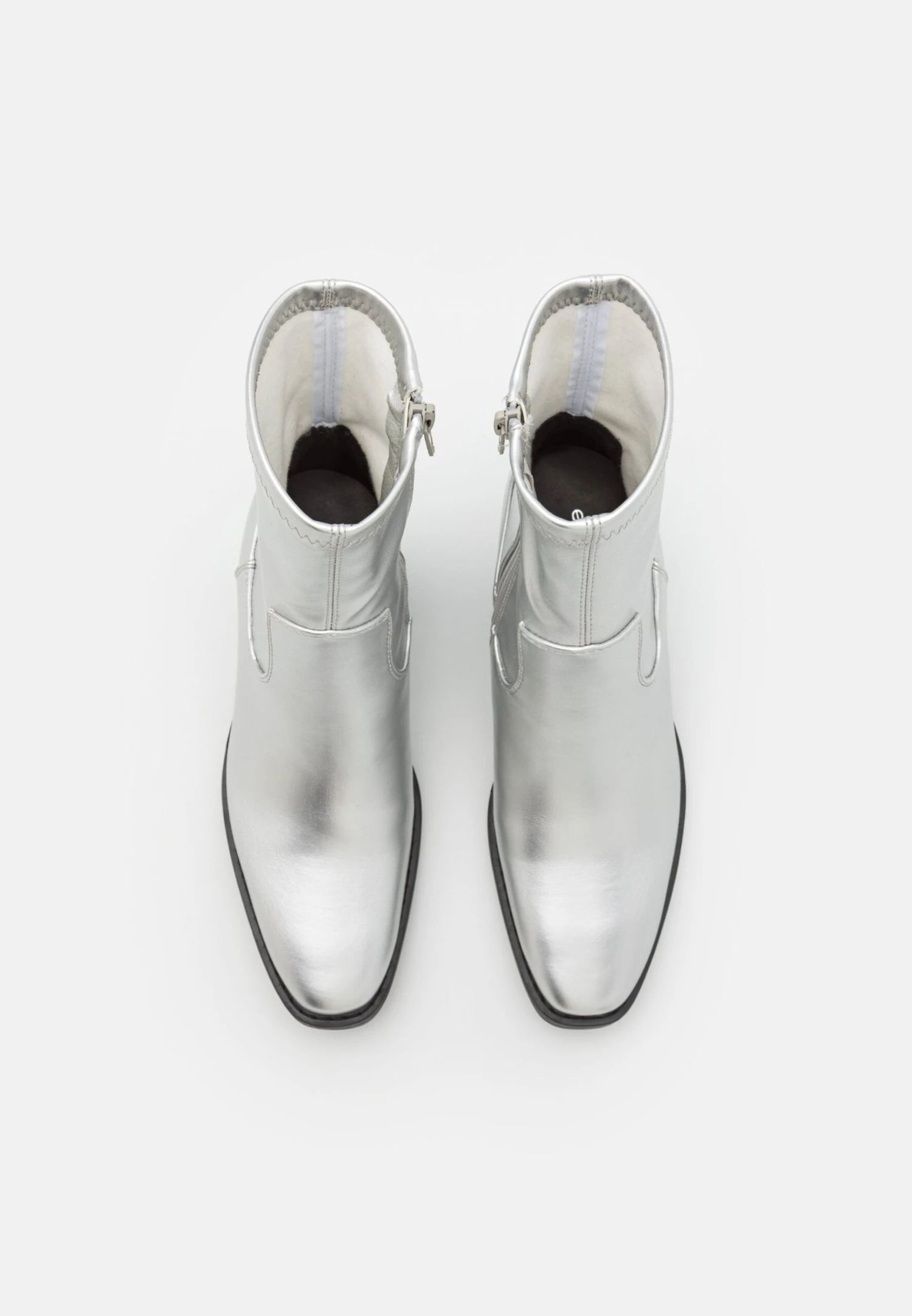 Even&Odd Korte Laarzen - Silver 8 Even&Odd Korte Laarzen - Silver - Afbeelding 6