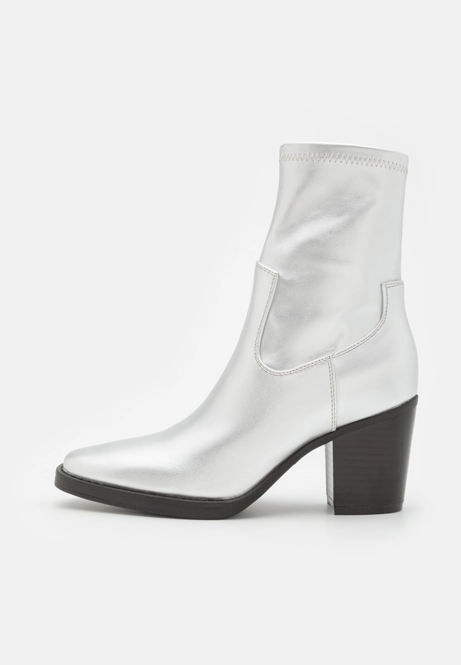 Even&Odd Korte Laarzen - Silver 4 Even&Odd Korte Laarzen - Silver - Afbeelding 2