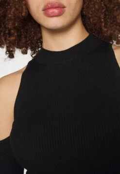 Even&Odd Party Schulterfrei Bodycon Mini Strickkleid - Gebreide Jurk - Black -Even-Odd Winkel 5f9cfe95d2a448ec8c8a0ee18978660e