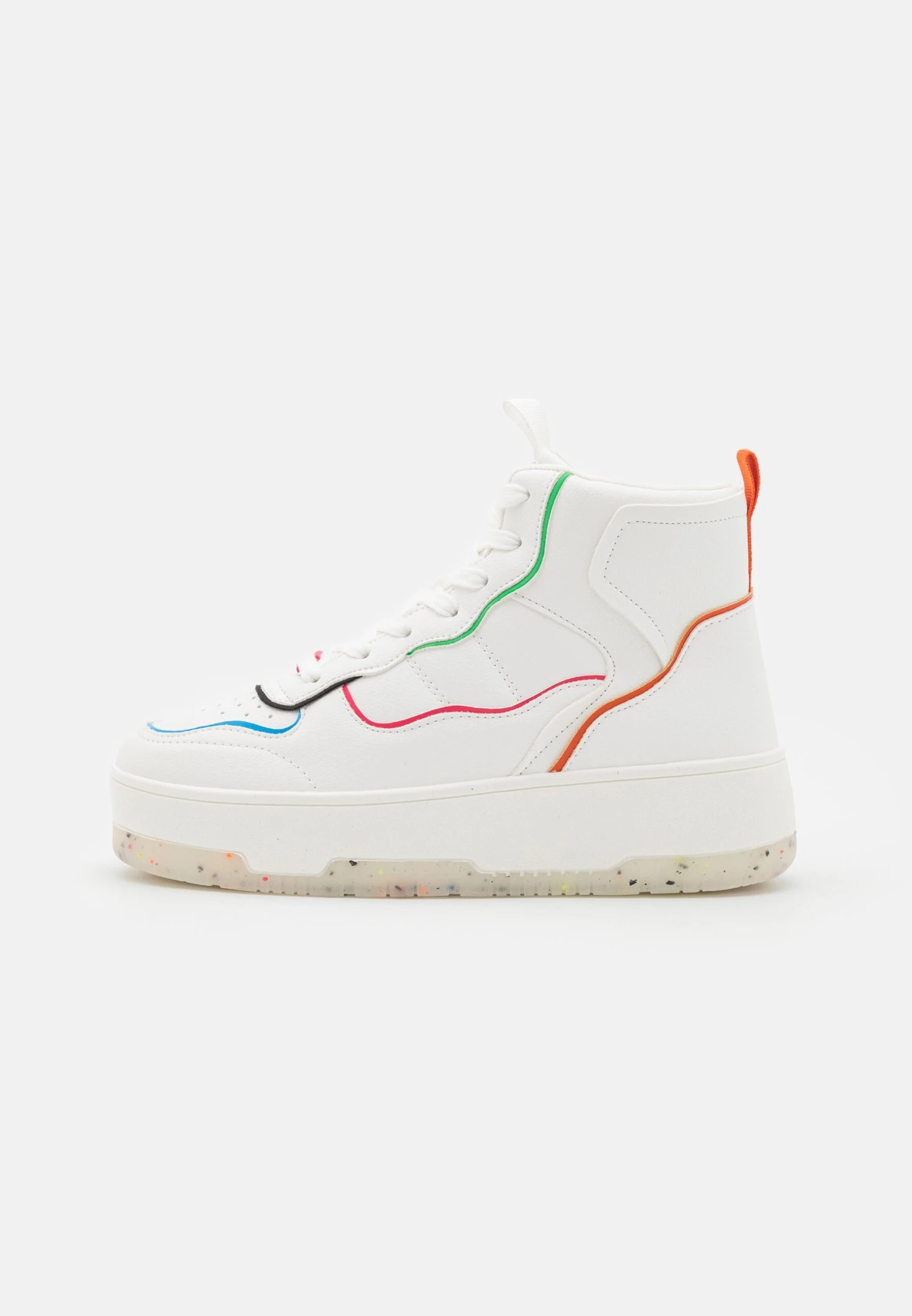 Even&Odd Sneakers Hoog - White 4 Even&Odd Sneakers Hoog - White - Afbeelding 2