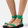 Even&Odd Sandalen - Green