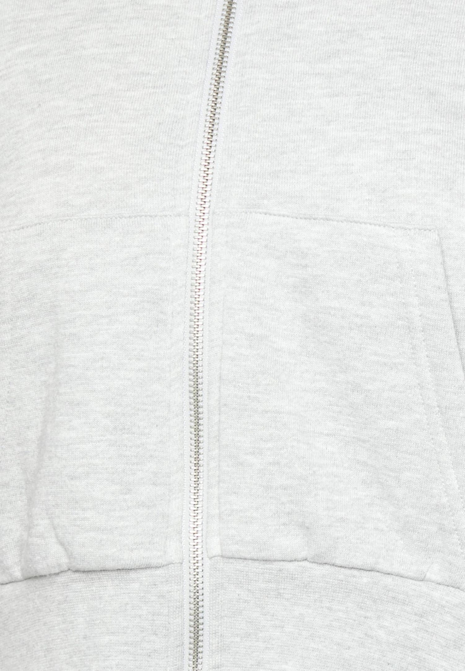 Even&Odd Sweater Met Rits - Mottled Light Grey 6 Even&Odd Sweater Met Rits - Mottled Light Grey - Afbeelding 4