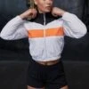 Cropped Training Jacket - Trainingsvest - White -Even-Odd Winkel 62db2e8a5aae446b85bf23f8e3948f1f